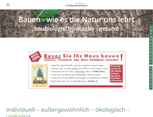 Tablet Screenshot of naturkrafthaus.de